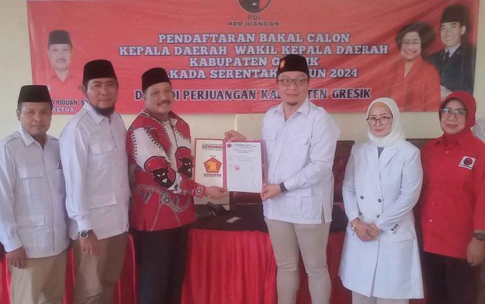 Daftar ke PDIP Gresik, Gerindra Bangun Koalisi Gemuk di Pilkada 2024 Daftar ke PDIP Gresik, Gerindra Bangun Koalisi Gemuk di Pilkada 2024