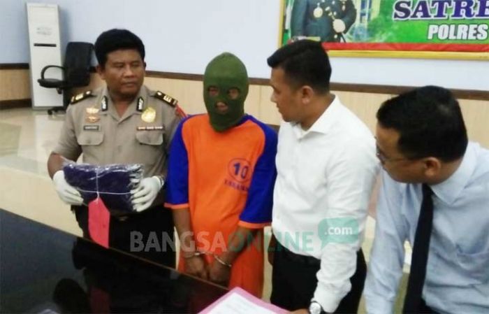 Hajar Istri, Pria Asal Gresik Diringkus Satreskrim Polres Jombang