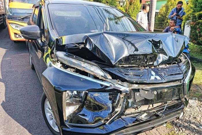 Kecelakaan Karambol, Bus Tabrak Sejumlah Mobil di Jalur Tengkorak Gilimanuk-Denpasar Kecelakaan Karambol, Bus Tabrak Sejumlah Mobil di Jalur Tengkorak Gilimanuk-Denpasar