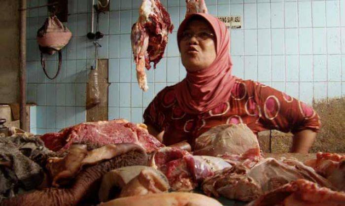 Harga Daging di Tuban Mulai Meroket Harga Daging di Tuban Mulai Meroket