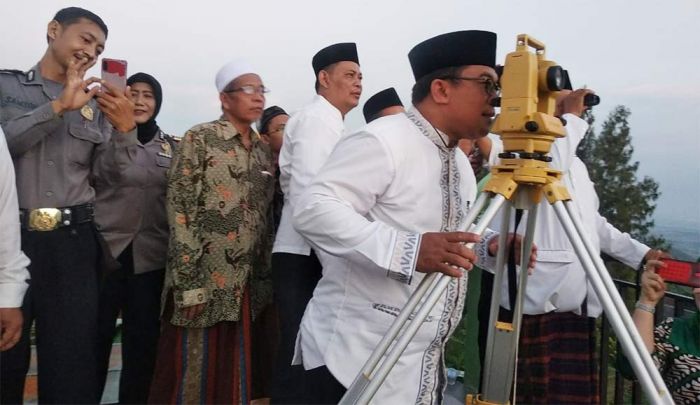 Rukyatul Hilal di Tuban, 2 Orang Saksi Nyatakan Melihat Hilal Rukyatul Hilal di Tuban, 2 Orang Saksi Nyatakan Melihat Hilal