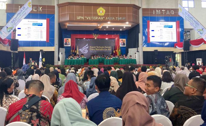 Dies Natalis ke-65, Rektor UPN Jatim Prof Akhmad Fauzi: UPN Masuk Universitas Ternama Dunia Dies Natalis ke-65, Rektor UPN Jatim Prof Akhmad Fauzi: UPN Masuk Universitas Ternama Dunia