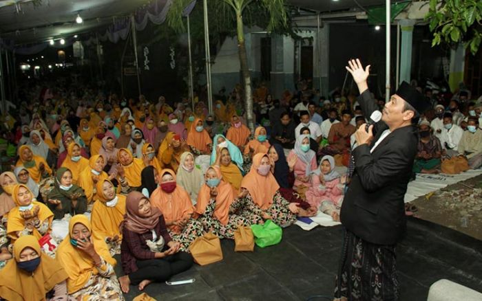 Tak Ada Materi Politik, Qosim Sampaikan Ceramah Teladan Nabi di Desa Slempit Kedamean