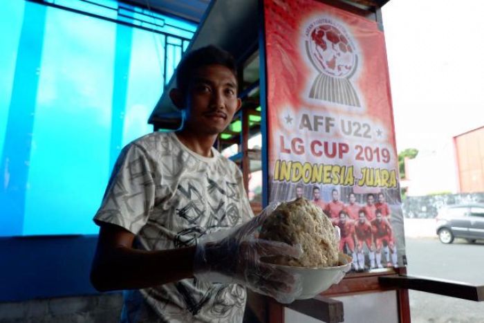 Di Kota Blitar, "Bakso Timnas" Sambut Kemenangan Timnas U22 Dalam Piala AFF