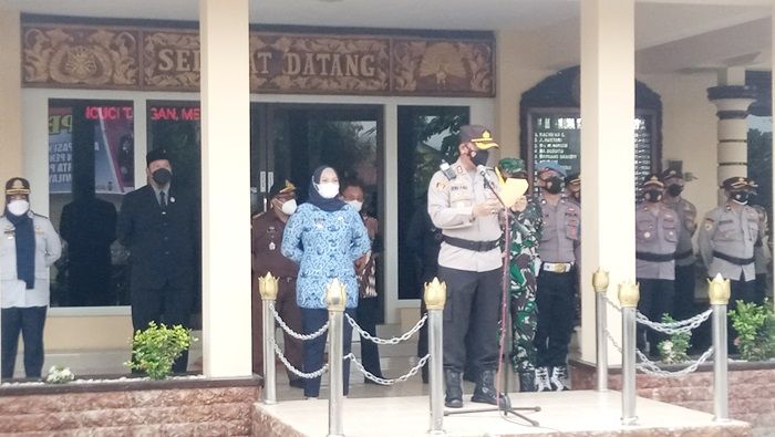 Gelar Apel Kesiapan Antisipasi Parapatan Luhur 16, Polres Madiun Kota Sekat Sejumlah Titik Gelar Apel Kesiapan Antisipasi Parapatan Luhur 16, Polres Madiun Kota Sekat Sejumlah Titik