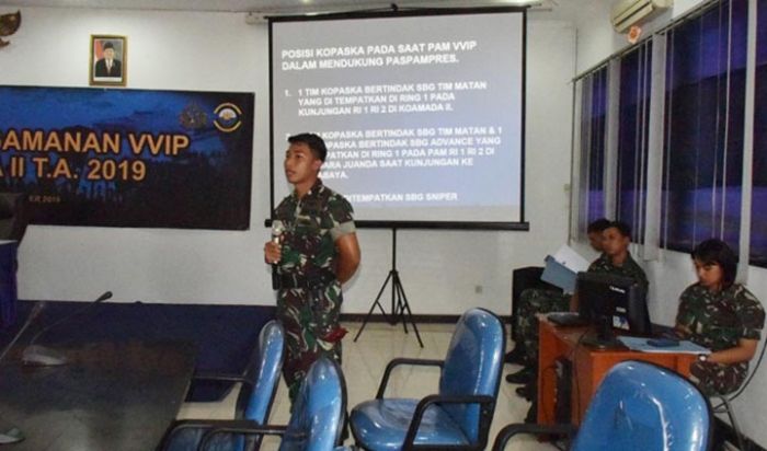 Jalani Latihan Pengamanan, Prajurit Koarmada II Siap Amankan VVIP Jalani Latihan Pengamanan, Prajurit Koarmada II Siap Amankan VVIP