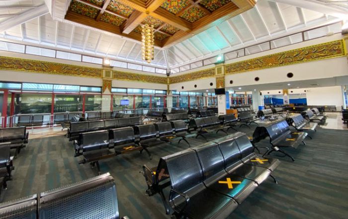 Bandara Juanda Siap Terapkan Prosedur Pelayanan New Normal Bandara Juanda Siap Terapkan Prosedur Pelayanan New Normal