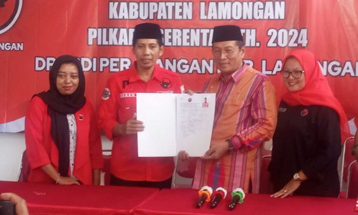 Diprediksi Bersaing di Pilkada 2024, Bupati dan Wabup Lamongan Berebut Rekom Partai Diprediksi Bersaing di Pilkada 2024, Bupati dan Wabup Lamongan Berebut Rekom Partai