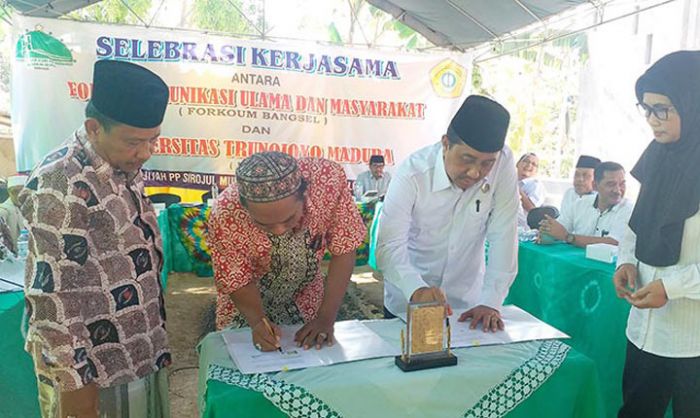 Komitmen Bangun Bangkalan Selatan, Forkoum Bangsel Teken MoU dengan UTM