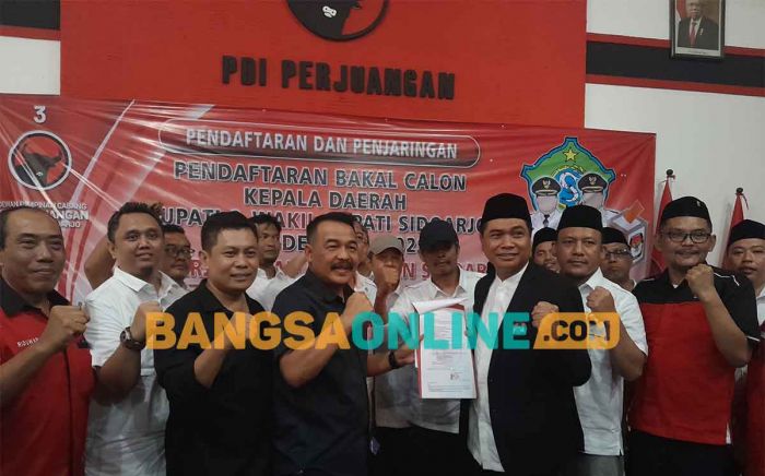 Pilkada 2024, Pengusaha ini Daftar Cabup ke PDIP Sidoarjo Pilkada 2024, Pengusaha ini Daftar Cabup ke PDIP Sidoarjo