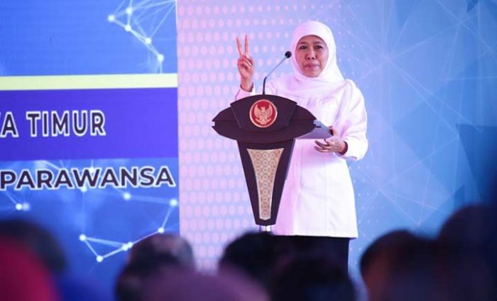 Luncurkan BLUD Plus, Gubernur Khofifah Harap IPM Jatim Terus Meningkat Luncurkan BLUD Plus, Gubernur Khofifah Harap IPM Jatim Terus Meningkat