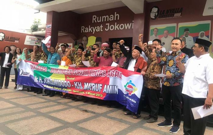 Forum Lintas Agama Deklarasi Menangkan Jokowi-Ma’ruf Forum Lintas Agama Deklarasi Menangkan Jokowi-Ma’ruf