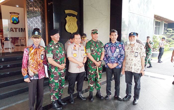 18.000 Personel Gabungan Gelar Apel Pasukan Pengamanan Nataru di Polda Jatim
