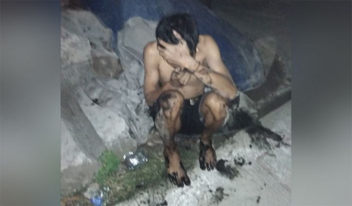 Maling Motor di Krian Kepergok Korbannya, Babak Belur Dihajar Warga Maling Motor di Krian Kepergok Korbannya, Babak Belur Dihajar Warga