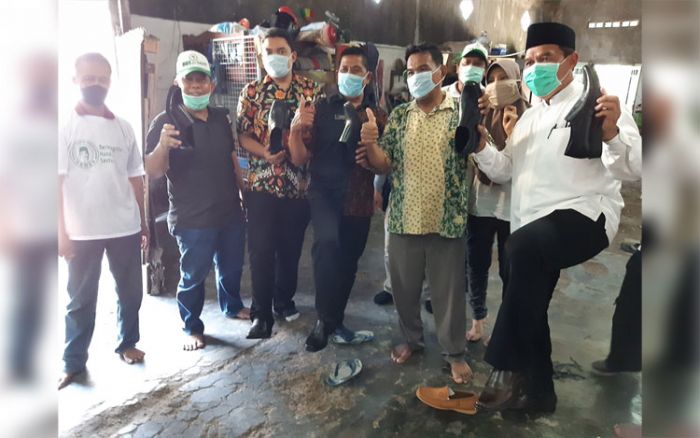 Berdayakan IKM, BHS Dorong Industri Besar Pakai Sepatu Produk IKM Sidoarjo