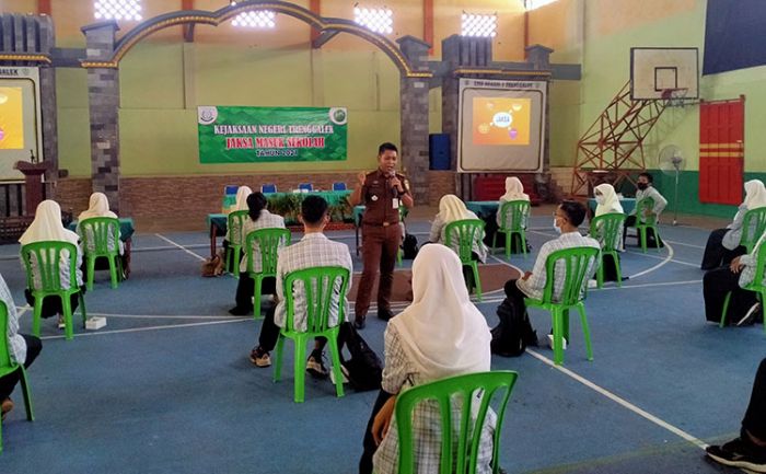 Beri Pencerahan Hukum kepada Siswa, Kejari Trenggalek Gelar JMS di SMAN 1 Trenggalek