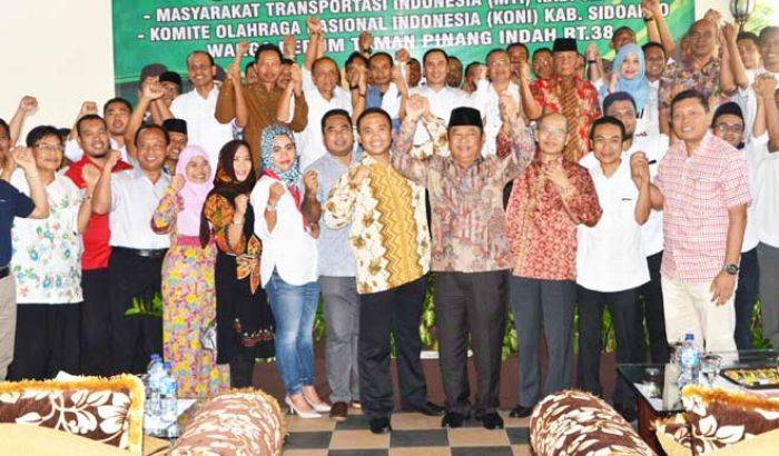 Halal Bihalal, Pengurus Baru KONI Sidoarjo Disosialisasikan Halal Bihalal, Pengurus Baru KONI Sidoarjo Disosialisasikan