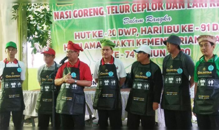 Peringati HAB ke-74, Kemenag Lamongan Gelar Lomba Masak Nasi Goreng