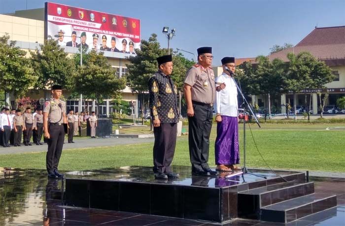 Apel Peringatan Hari Santri Nasional Digelar di Mapolda Jatim