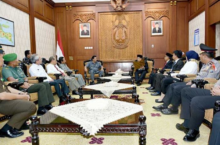 Emban Proyek Miliaran, Plt Bupati Mojokerto Minta Didoakan Emban Proyek Miliaran, Plt Bupati Mojokerto Minta Didoakan