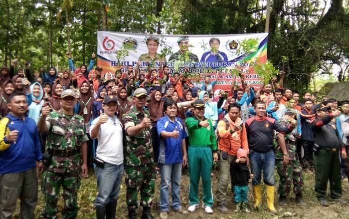 Selamatkan Sumber Mata Air, PWI Tuban Cetuskan Gerakan Menanam Pohon