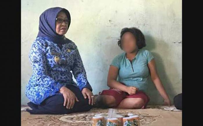 Wabup Mundjidah Sambangi Bocah Korban Pemerkosaan di Plandaan