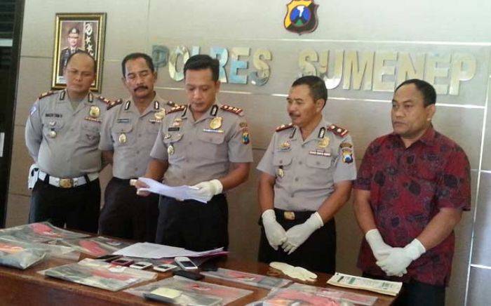 Sebulan, Polres Sumenep Ungkap 4 Jenis Kasus Kejahatan