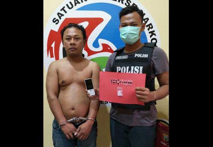 Polres Jombang Bekuk DPO Narkoba, Amankan 5,82 Gram Sabu