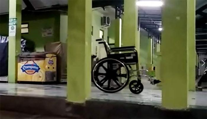 Viral, Video Kursi Roda Berjalan Sendiri di RSUD Pamekasan Viral, Video Kursi Roda Berjalan Sendiri di RSUD Pamekasan