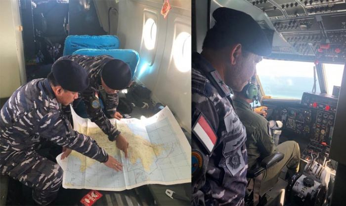 Totalitas, Danguspurla Koarmada II Pimpin Langsung Patroli Udara Pamtas RI dengan Malaysia
