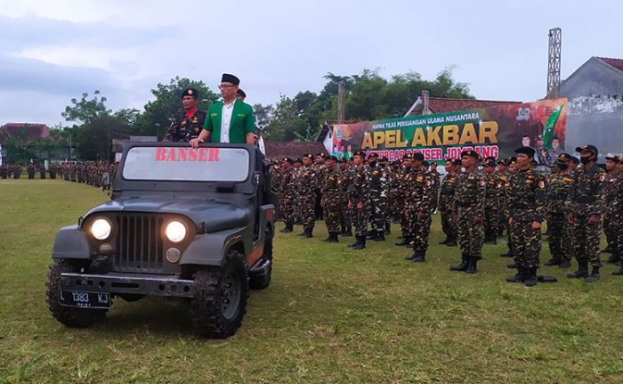Sambut Konferensi GP Ansor, Satkorcab Banser Jombang Gelar Apel Akbar Sambut Konferensi GP Ansor, Satkorcab Banser Jombang Gelar Apel Akbar