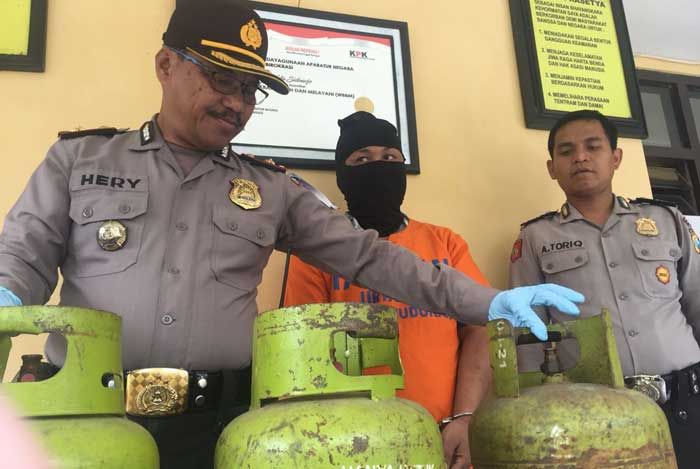 Kalah Judi Remi, Warga Sampang Gelapkan 97 Elpiji Melon