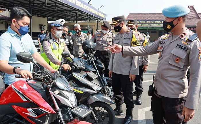 Polres Mojokerto Kota Gelar Gaktibplin Polres Mojokerto Kota Gelar Gaktibplin