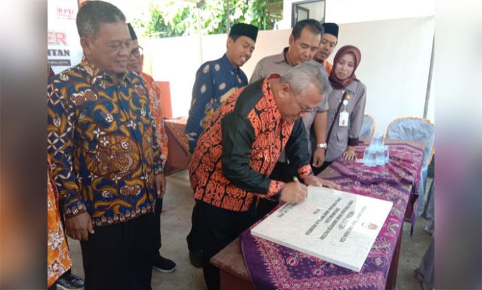 KPU Pacitan Masuk Daerah Tercepat Dalam Penandatanganan NPHD Pemilu Bupati