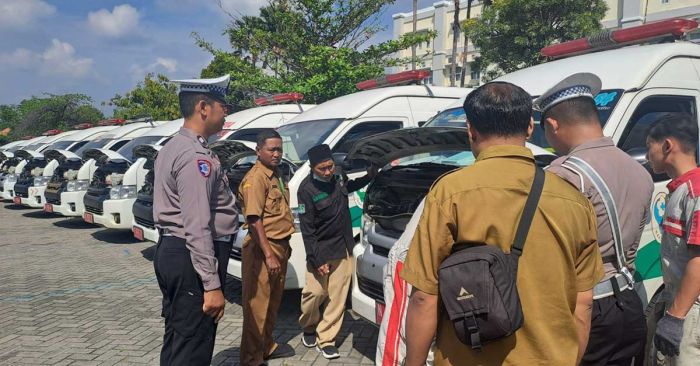 Ambulans Diperiksa, Sirene Lemah Jadi Sorotan Program SATU di Kabupaten Pasuruan