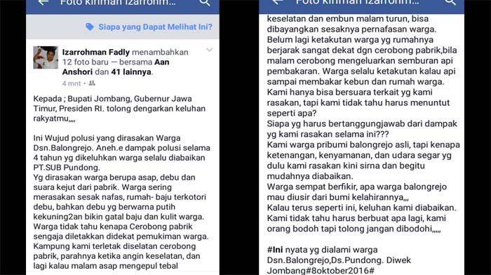 Protes Tak Kunjung Ditanggapi PT SUB, Warga Bikin Surat Terbuka untuk Presiden, Gubernur dan Bupati Protes Tak Kunjung Ditanggapi PT SUB, Warga Bikin Surat Terbuka untuk Presiden, Gubernur dan Bupati