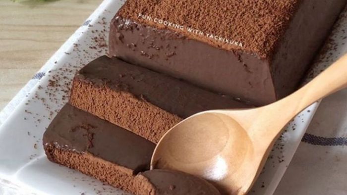 Resep Chocolate Mousse Cake Viral