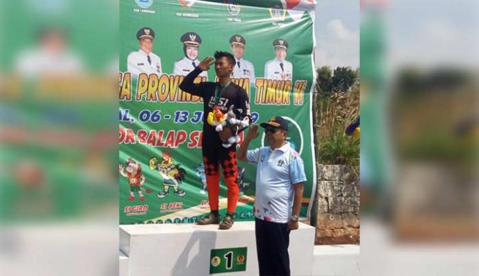 Oqik, Pembalap Jember Sabet Medali Emas Cabor Balap Sepeda Porprov 2019 Oqik, Pembalap Jember Sabet Medali Emas Cabor Balap Sepeda Porprov 2019