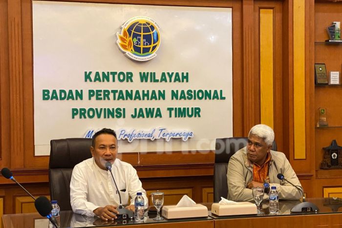 Kanwil BPN Jatim Ungkap Dua Perusahaan Pemilik Status HGB Laut seluas 656 Hektar di Sidoarjo Kanwil BPN Jatim Ungkap Dua Perusahaan Pemilik Status HGB Laut seluas 656 Hektar di Sidoarjo