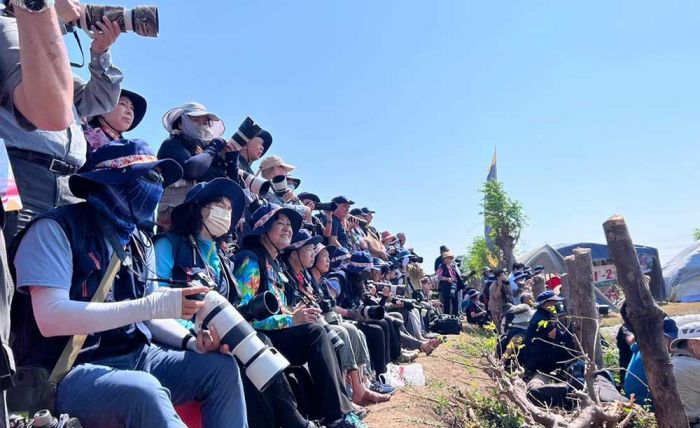 Budaya Kerapan Sapi Brujul jadi Perhatian Fotografer Mancanegara Budaya Kerapan Sapi Brujul jadi Perhatian Fotografer Mancanegara
