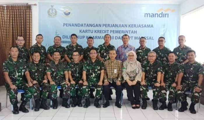 Tingkatkan Efektivitas Pengelolaan Gaji Prajurit, Koarmada II Teken PKS dengan Bank Mandiri Tingkatkan Efektivitas Pengelolaan Gaji Prajurit, Koarmada II Teken PKS dengan Bank Mandiri