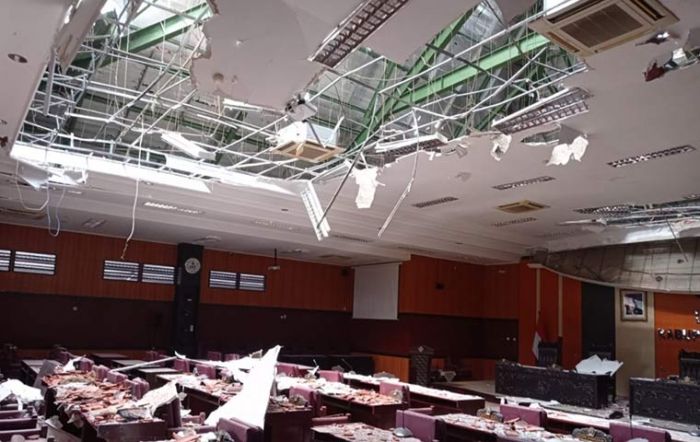 Ikut Terdampak Gempa, Kantor DPRD dan Pemkab Blitar Rusak Ikut Terdampak Gempa, Kantor DPRD dan Pemkab Blitar Rusak