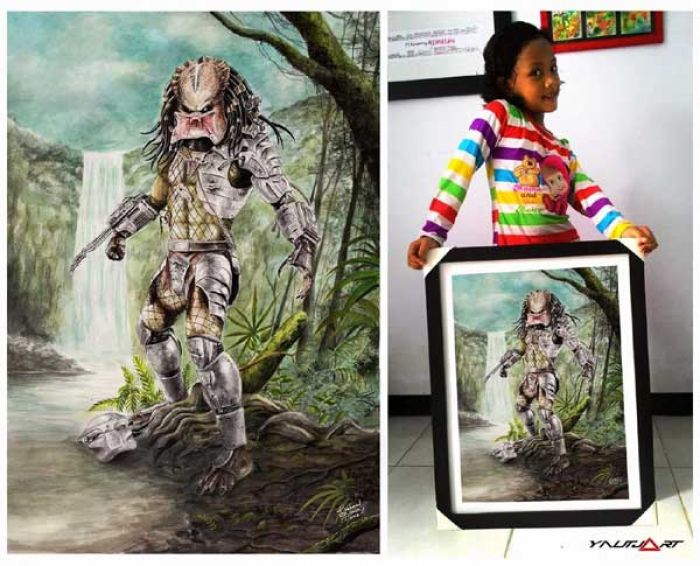 Lukisan dengan Obyek "Predator" Pikat Kolektor Mancanegara Lukisan dengan Obyek "Predator" Pikat Kolektor Mancanegara