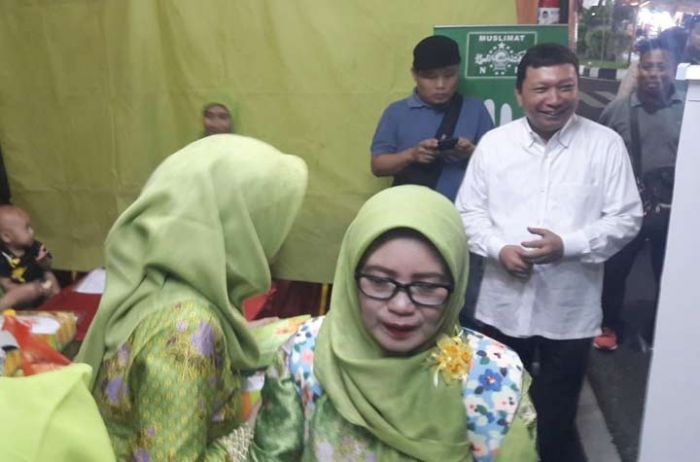 Fandi Utomo Nilai Pasar Rakyat Muslimat NU Bisa untuk Percontohan Fandi Utomo Nilai Pasar Rakyat Muslimat NU Bisa untuk Percontohan