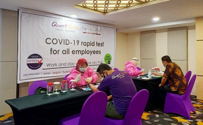 Tingkatkan Kualitas di Masa Pandemi, Quest Hotel Gelar Rapid Test dan Swab PCR Tingkatkan Kualitas di Masa Pandemi, Quest Hotel Gelar Rapid Test dan Swab PCR
