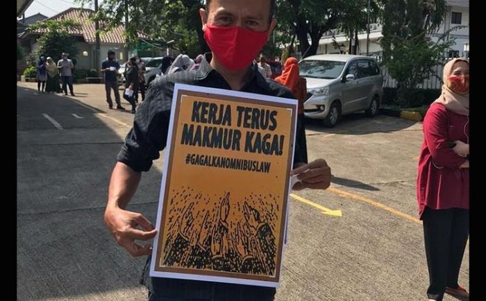 Tak Setuju UU Cipta Kerja, Perwakilan Buruh Kota Batu Bakal Sampaikan Penolakan ke Legislatif