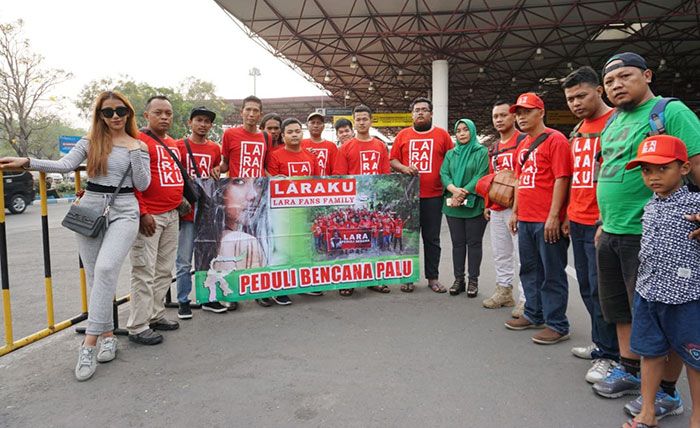 Biduanita Sidoarjo Bantu Korban Bencana Palu