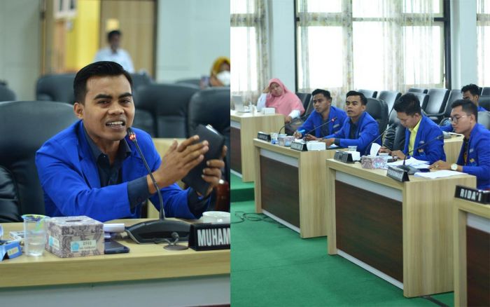 PMII Pamekasan Audiensi dengan DPRD, Minta Dugaan Penggelapan Dana BUMD Diusut Tuntas