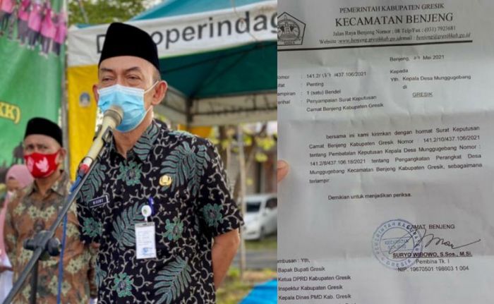 Camat Benjeng Batalkan SK Pelantikan Kasi Pemdes Munggugebang, Ini Tanggapan Komisi I DPRD Gresik