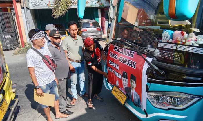 Hadiri Deklarasi Ganjar, Projo se-Jawa Timur Cus ke Jakarta Hadiri Deklarasi Ganjar, Projo se-Jawa Timur Cus ke Jakarta